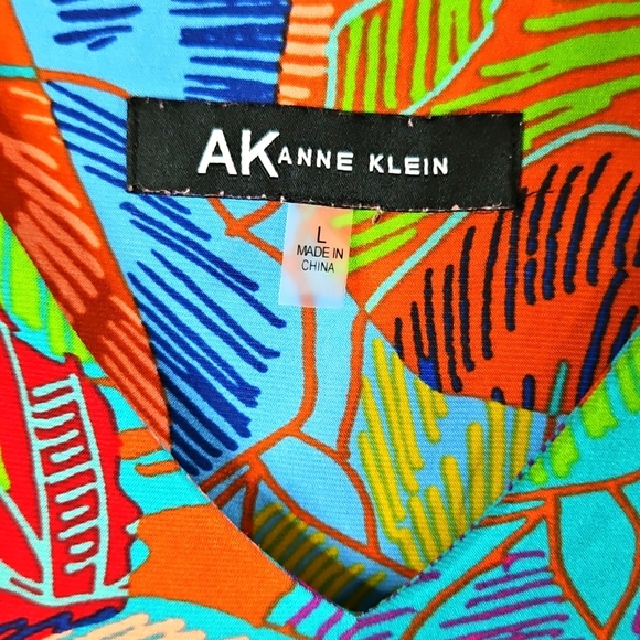 Anne Klien Floral Sleeveless Dress Size Large - Picture 2 of 6